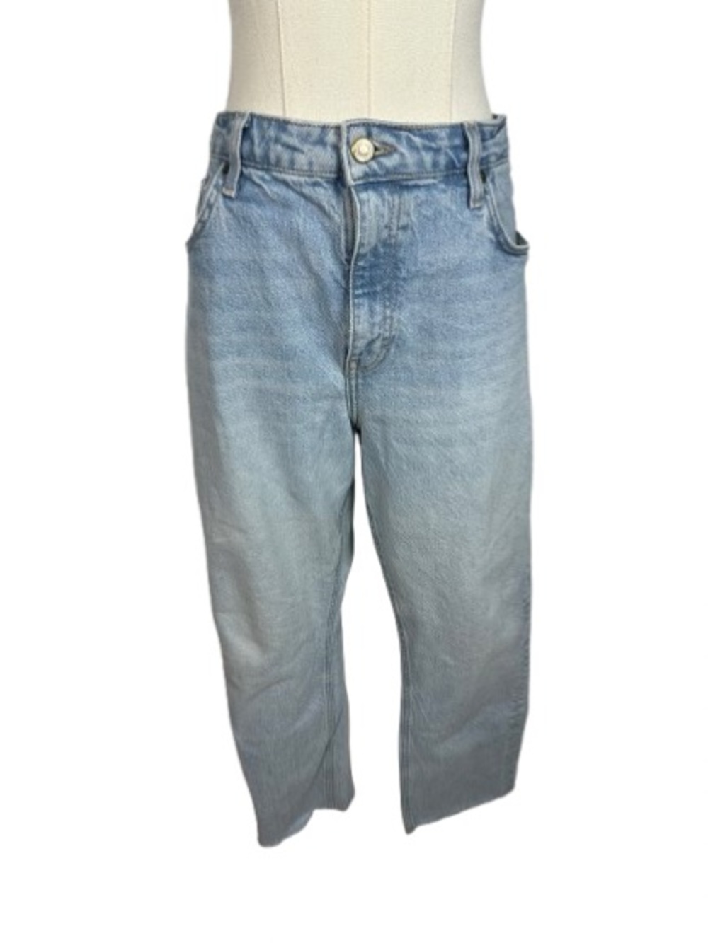 Topshop Light Wash Relaxed Women’s Jeans